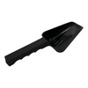 Slotted Ice Scoop 10 oz, Black Plastic, Plastic Scoop, Ice