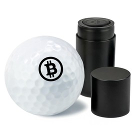 Golf Ball Marker Stamp with TiteSeal™ Technology - Bit - Many Designs to Choose - Black