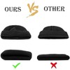 KYEDGC 3PCS Mens Beanie Hat, Wooly Hat for Men, Roll