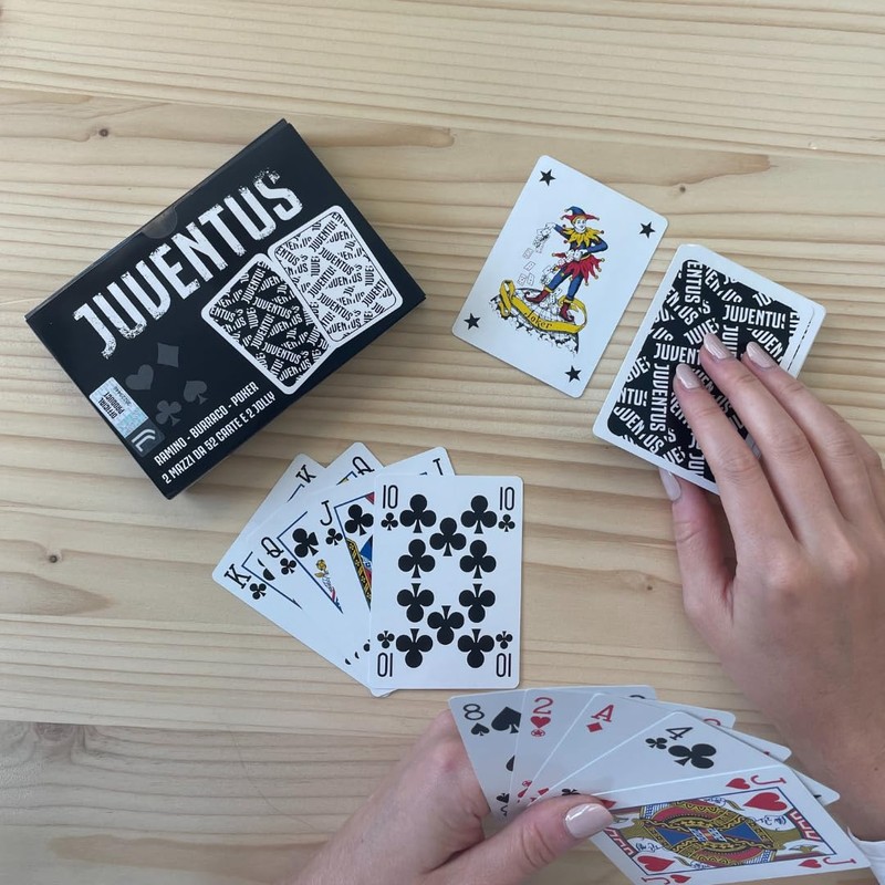 EURO PUBLISHING Carte da Gioco Juventus - Poker - Burraco