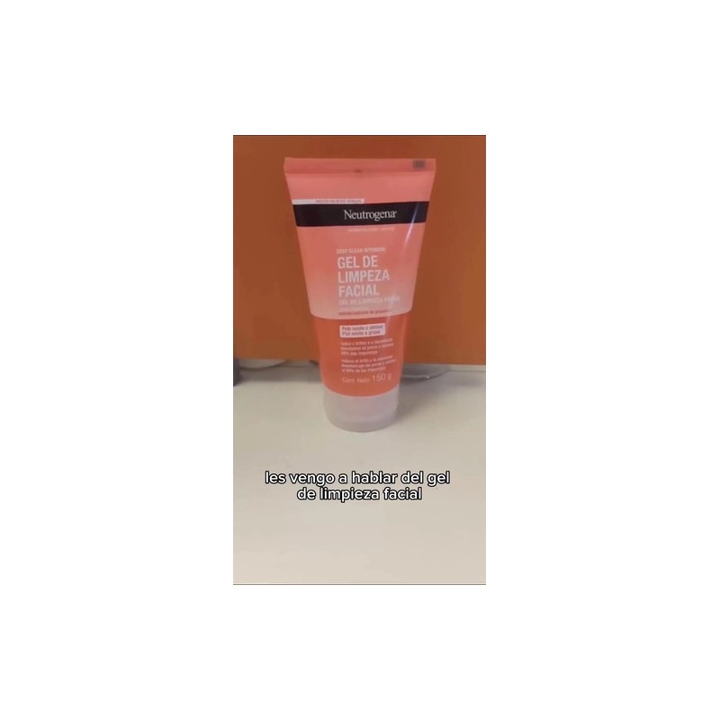 Gel Limpiador Facia Neutrogenal Deep Clean Intensive Toronja Ácido Salicílico