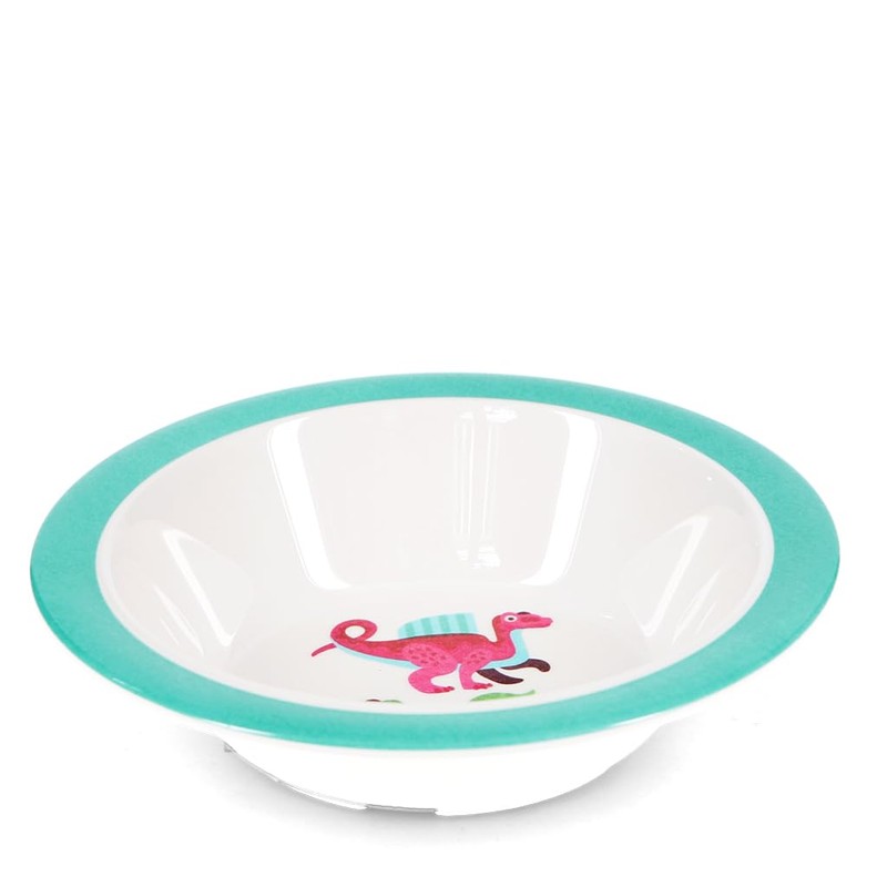 Rex London Children's Melamine Bowl - Baby Dinos