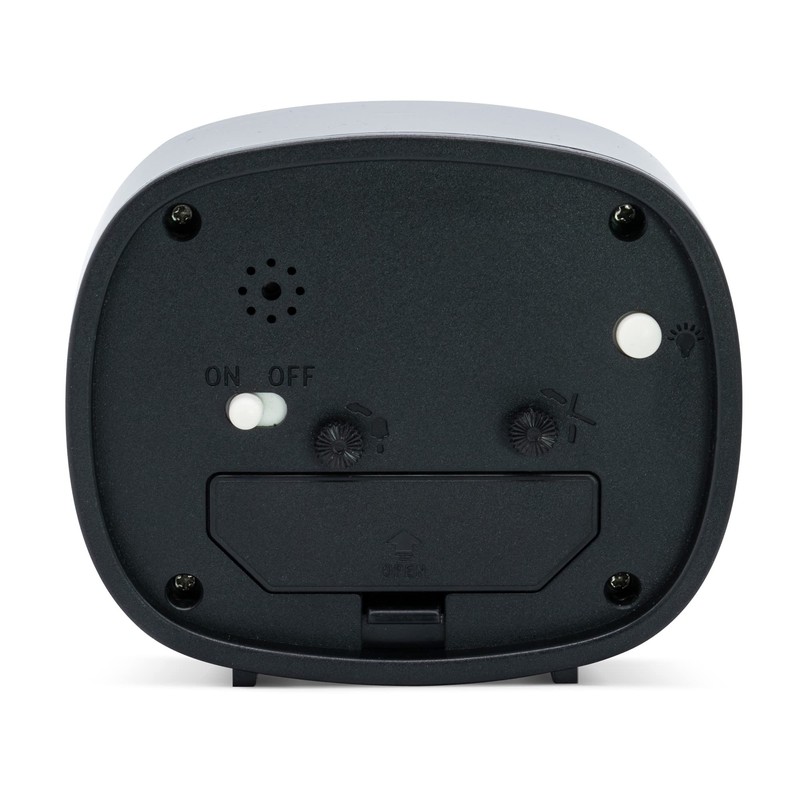 Acctim 15905 Hilda beep alarm clock in Cloverfield (Black)