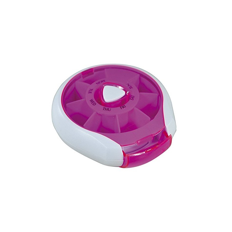 Motionperformance Essentials Pink Compact Weekly Weekday Pill Dispenser Box Storage