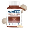 Suplemento Nutricional Multiblue Mushroom Blend Cápsulas Sin Gluten 120 Pzas