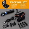 SecurityIng Rechargeable LED Headlamp, 1130 Lumen Super Bright with 9