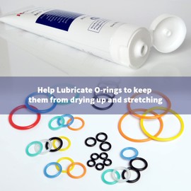 Multi-Purpose Greese 4oz Food Grade White Lithium Grease Tube Synthetic Lubricant Plumbers Grease for Valve, Faucet, O Rings