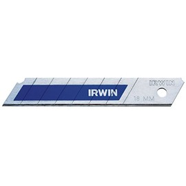 Irwin 10507104 Bi-Metal Blue Snap-Off Blade (18-Millimetre) -Pack of 50, Silver, 18 mm