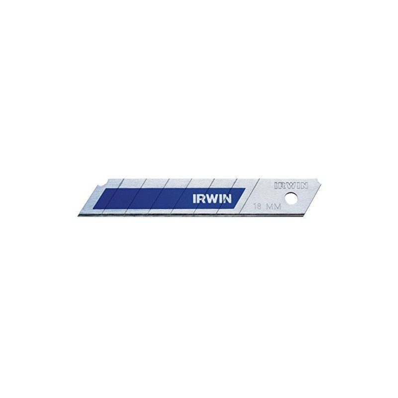Irwin 10507104 Bi-Metal Blue Snap-Off Blade (18-Millimetre) -Pack of 50,