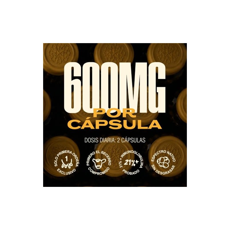 Calostro Bovino Libre Pastoreo 1st Milk Colostrum Inmunoglobulinas Yeke