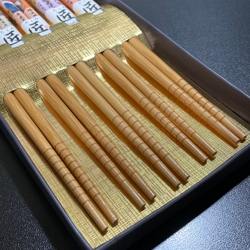 UKIYOE, Japanese Souvenir Chopsticks 5 Pairs Set, Ukiyo-e