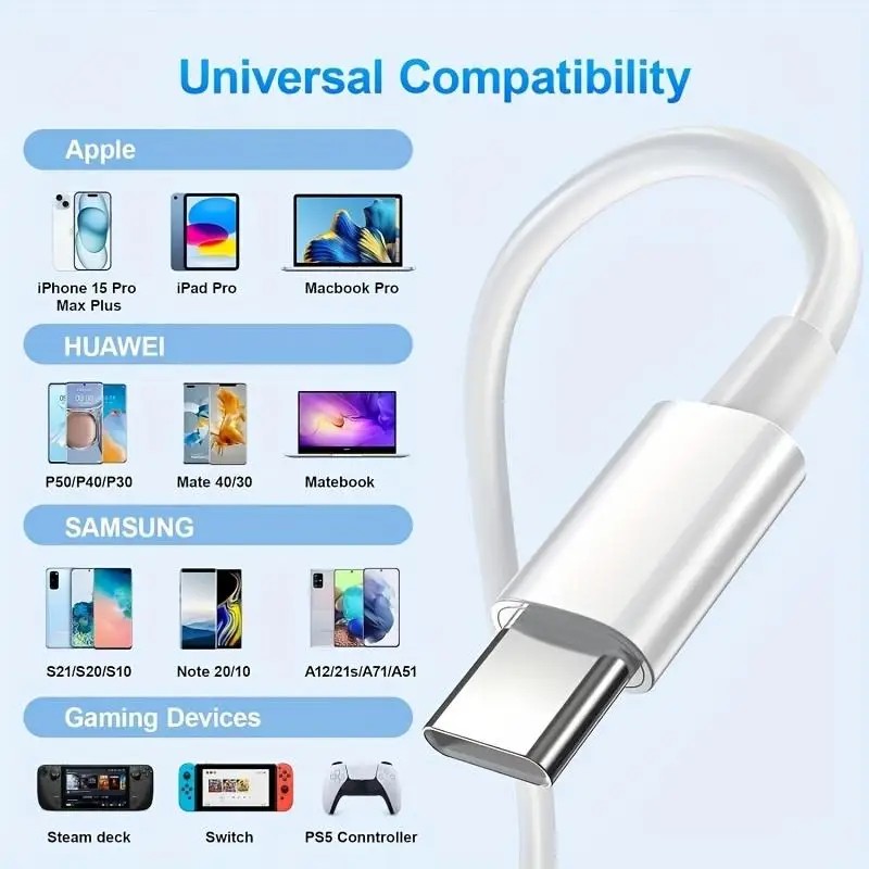 Hot Selling CE 3Packs/6PCS USB Data Cable Sets with extra