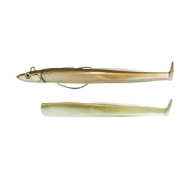 FIIISH - Black Eel - 15 Cm - Combo Off Shore - 20G - Gold + Spare Gold - Be1256