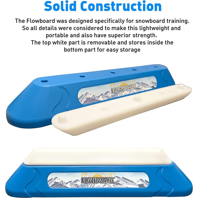 EASYGO PRODUCTS Flowboard – The Snowboard Training Tool for Jibs