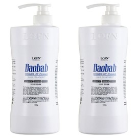 Lopen Baobab Ceramide LPP Hair Treatment, 1kg, 2 pieces / 로픈 바오밥 세라마이드 엘피피 헤어 트리트먼트, 1kg, 2개