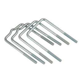 CE Smith Trailer 11416 2 Straight & 2 Formed Square U-Bolt, 3/8" x 3-1/2" x 6- Replacement Parts and Accessories for Your Ski Boat, Fishing Boat or Sailboat Trailer