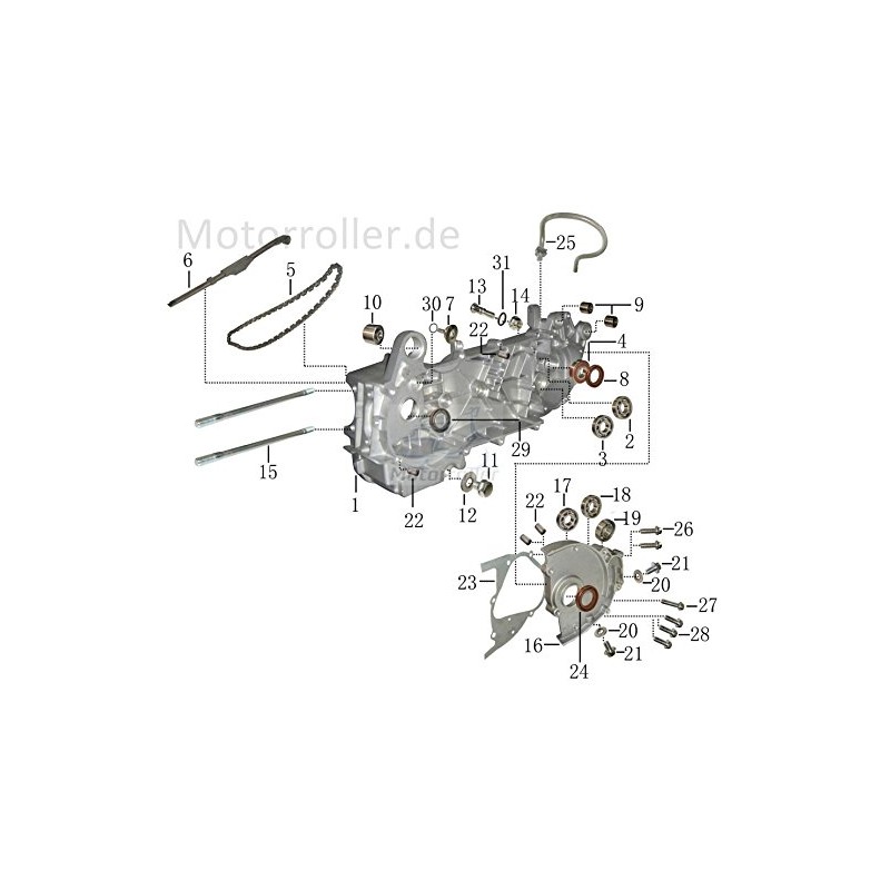 Xfight Parts Vent Hose Gear Ventilation 8x4.3 mm 152QMI 16615,