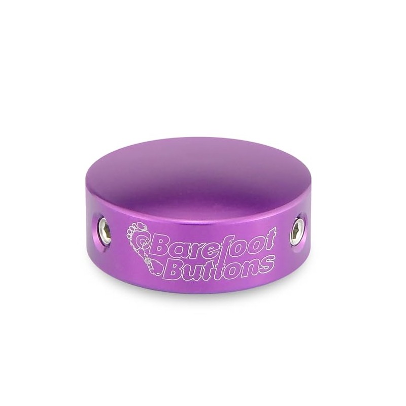 Barefoot Buttons V1 Standard Footswitch Cap - Purple