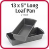 GoodCook Set of 2 Extra Large 13" x 5" Nonstick