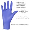 Nitrylex Disposable Nitrile Glove, Powder Free, Blue, Size XL, Pack