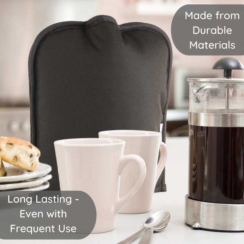 French Press Cozy Cover Insulated in Black - French Press