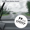RATCHROLL Windshield Washer Nozzle for Dodge for Ram 1500 Pickup