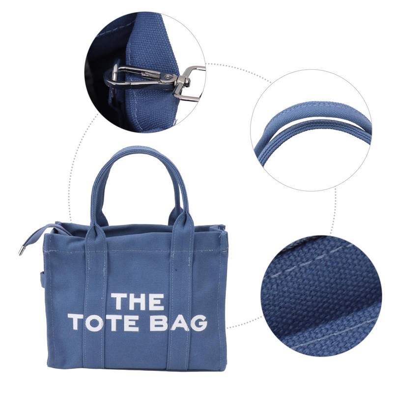 Women Bag Canvas Waterproof Large Capacity Casual Shoulder Bag with