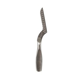 Boska Weichkäsemesser Mini Monaco+ Nr.2 / gewaffelte Oberfläche / Edelstahl / Silber / 172 x 20 x 7 mm