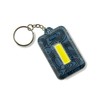 CARSON Unisex Cob Led Keychain Torch, With Stainless Steel Keyring,