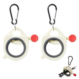 OUDQFCJ 2 x Cable Tie Organiser Holder, Reusable Cable Tie Organiser, Wire Tie Holder for Multi-Purpose Indoor and Outdoor Use