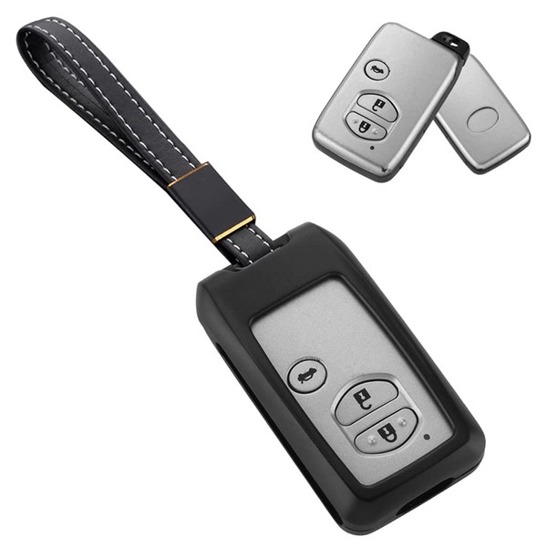Toyota Smart Key Case, Key Cover, Aluminum, Alloy, Comfortable to
