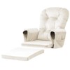 Lucky Monet 5Pcs Glider Rocker Replacement Cushions - Velvet Glider