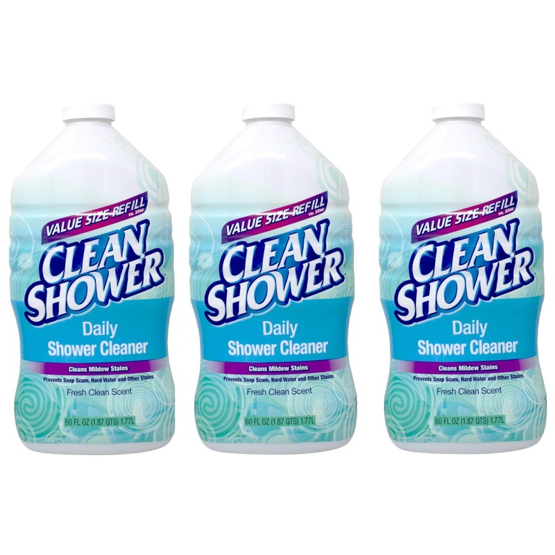 CLEAN SHOWER REFILL FRESH CLEAN SCENT 60 OZ (3 Pack)