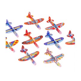 Good in three directions 2 pieces per pack, 100 pack assembly airplane, mini glider, set of 100, for events, children's gatherings, distribution, airplanes