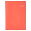 NOLTY NTBNT1104 A5 Notebook, Asymmetrical, Orange, Japan Management Association Management