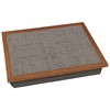Linen 72 LAP TRAY: Bean Bag Cushioned Laptop Desk, Padded