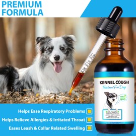 Kennel Cough Treatment for dogs Supports Healthy Breathing and Immune System