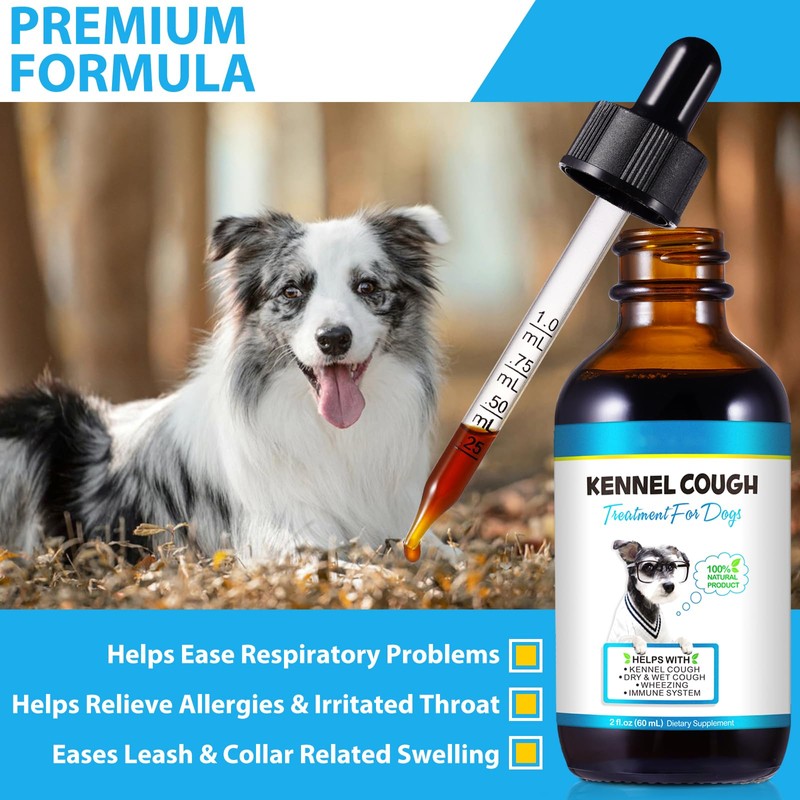 Kennel Cough Treatment for dogs Supports Healthy Breathing and Immune