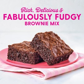 Duncan Hines Dolly Parton's Fabulously Double Fudge Brownie Mix, 17.6 oz.