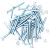 AHCMetric MILD Steel Cup Square Bolts with Nuts (ZINC &