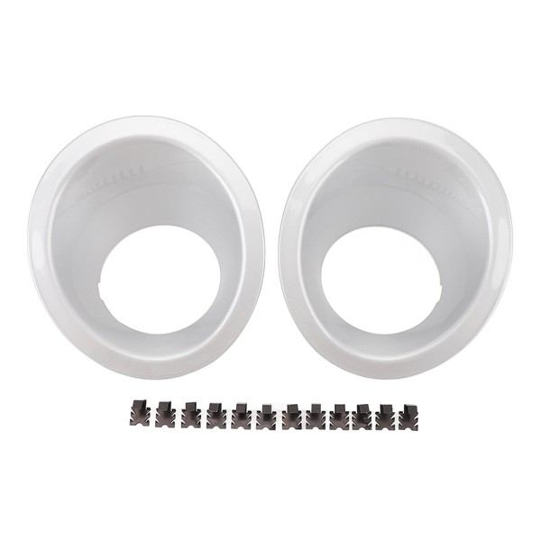 1 Pair Front Bumper Fog Light Bezel Cover Trim LR019637