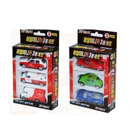 Kids' Metal Mini Car 3-Pack Toy Set 3A