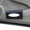LEAGY Pack of 2 PU Leather Car Tissue Holder, Tissue
