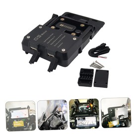 SUPVOX Motorcycle Phone Bracket 1 Pack Navigation Holder for R1200GS Vibration-Resistant Secure Fit