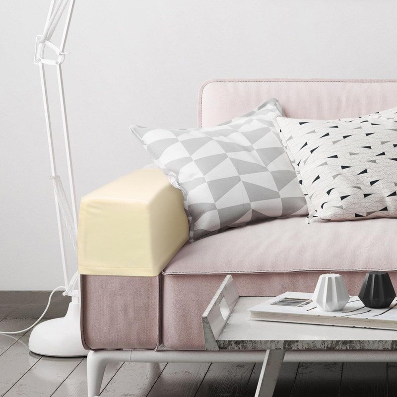 iplusmile 2Pcs Elastic Armrest Cover Armrest Protective Cloth for Sofa