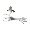 White Single Bulb Light Cord C7 Accessory Cord for Christmas