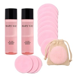 Dos Desmaquillantes De Ojos Mary Kay Regalo Pads Bambu