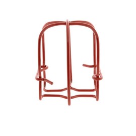 Fire Sprinkler Head Guard, Standard, Red, 1/2" NPT (10)