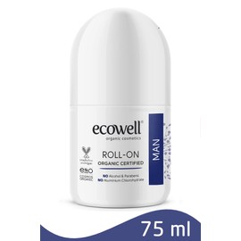 ECOWELL Organik Roll-On Erkek 75 ml