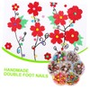 Gatuida Colorful Mixed Metal Mini Brads for DIY Craft Nail